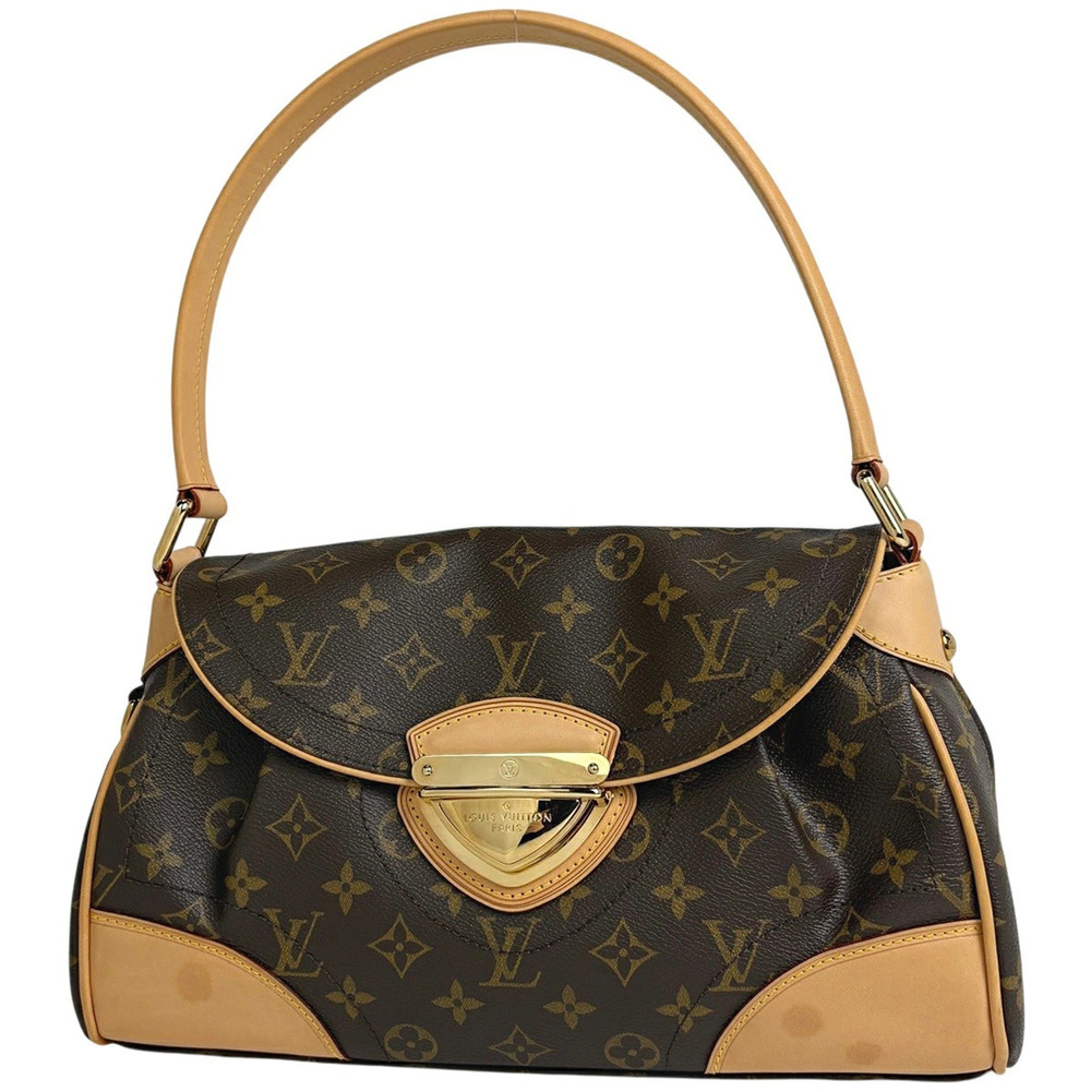 Louis Vuitton Beverly Hobo Bag Monogram Brown
